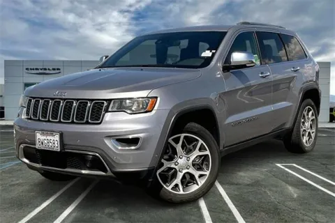 Silver 2021 Jeep Grand Cherokee Limited for sale in Indio, CA