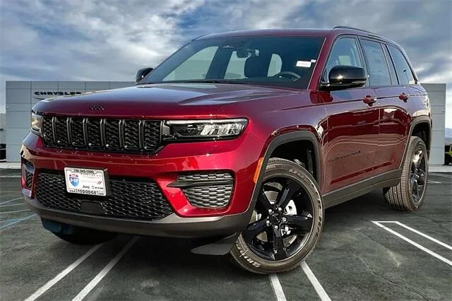 Red 2025 Jeep Grand Cherokee Altitude X for sale in Indio, CA