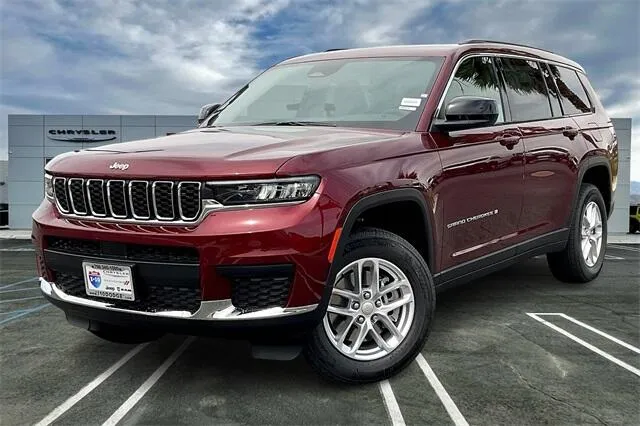 White 2025 Jeep Grand Cherokee L Laredo X for sale in Indio, CA