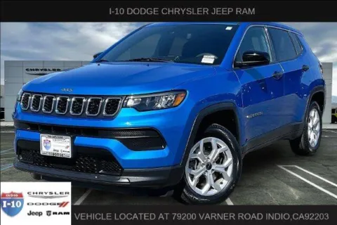 Blue 2025 Jeep Compass Sport for sale in Indio, CA
