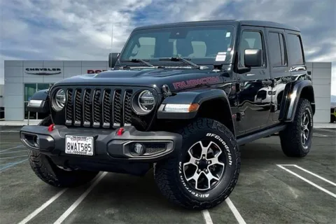 Black 2021 Jeep Wrangler Rubicon for sale in Indio, CA