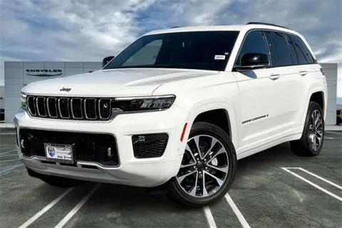 White 2023 Jeep Grand Cherokee Overland for sale in Indio, CA