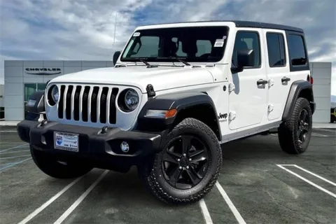 White 2022 Jeep Wrangler Sport Altitude for sale in Indio, CA