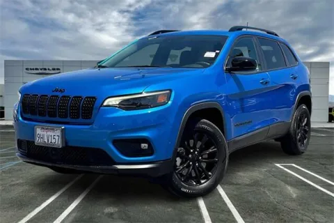Blue 2023 Jeep Cherokee Altitude for sale in Indio, CA
