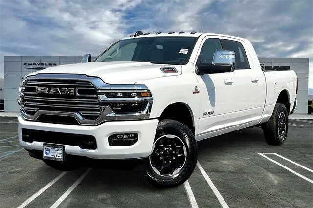 White 2025 Ram 2500 Laramie Mega Cab 4x4 6'4' Box for sale in Indio, CA