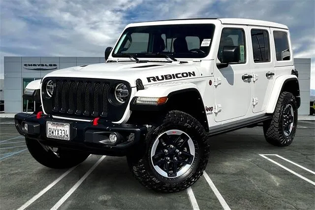 White 2021 Jeep Wrangler Rubicon for sale in Indio, CA