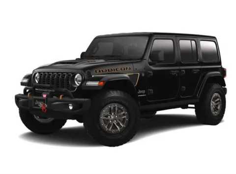 Black 2025 Jeep Wrangler 4-door Rubicon 392 for sale in Indio, CA