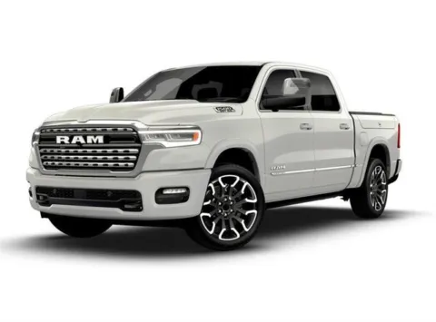 White 2026 Ram 1500 Limited Crew Cab 4x4 5'7' Box for sale in Indio, CA