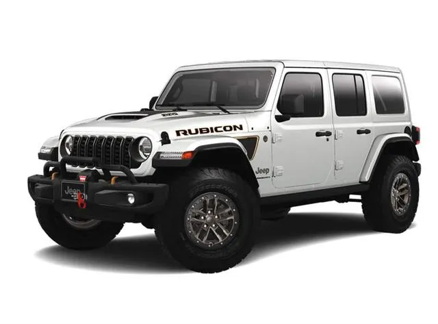 White 2025 Jeep Wrangler 4-door Rubicon 392 for sale in Indio, CA