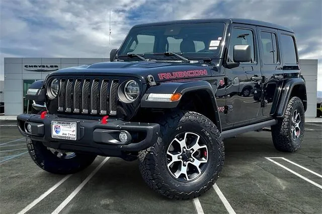 Black 2021 Jeep Wrangler Rubicon for sale in Indio, CA