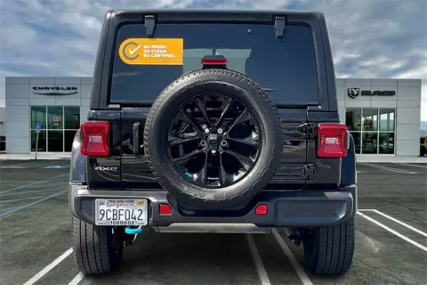 Another view of 2022 Jeep Wrangler 4xe Unlimited Sahara 4xe for sale in Indio, CA at I-10 Chrysler Dodge Jeep Ram