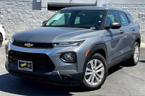 Gray 2021 Chevrolet Trailblazer LS for sale in Indio, CA