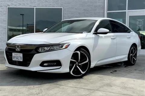 White 2020 Honda Accord Sedan Sport for sale in Indio, CA