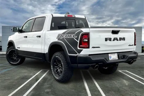 Photos of 2026 Ram 1500 Rebel Crew Cab 4x4 5'7' Box for sale in Indio, CA at I-10 Chrysler Dodge Jeep Ram