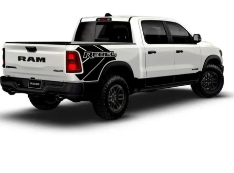 Photos of 2026 Ram 1500 Rebel Crew Cab 4x4 5'7' Box for sale in Indio, CA at I-10 Chrysler Dodge Jeep Ram