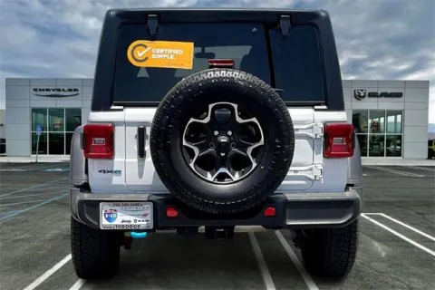 Another view of 2022 Jeep Wrangler 4xe Unlimited Rubicon 4xe for sale in Indio, CA at I-10 Chrysler Dodge Jeep Ram