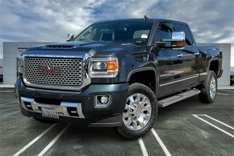 Gray 2017 GMC Sierra 2500HD Denali for sale in Indio, CA