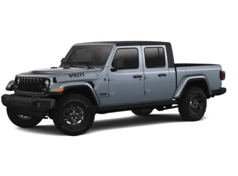 Gray 2025 Jeep Gladiator Willys 4x4 for sale in Indio, CA