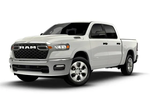White 2026 Ram 1500 Big Horn Crew Cab 4x4 5'7' Box for sale in Indio, CA