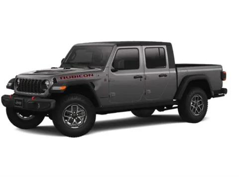 Gray 2025 Jeep Gladiator Rubicon 4x4 for sale in Indio, CA