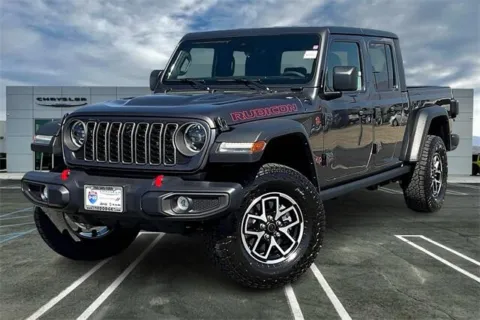 Gray 2025 Jeep Gladiator Rubicon 4x4 for sale in Indio, CA