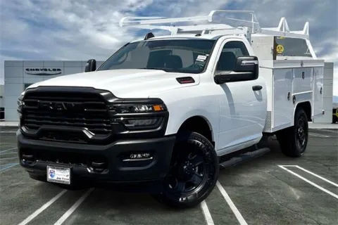 White 2025 Ram 2500 Tradesman Regular Cab 4x2 8' Box for sale in Indio, CA