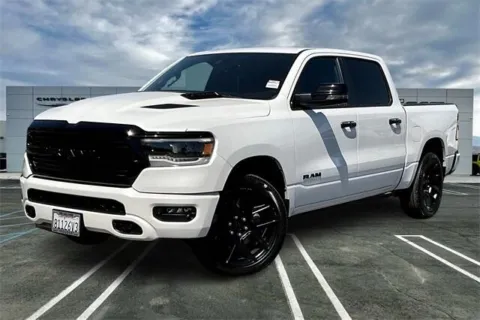 White 2023 Ram 1500 Laramie for sale in Indio, CA