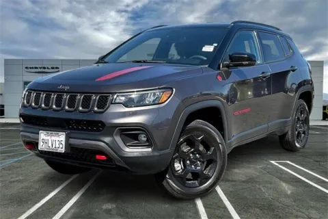 Gray 2023 Jeep Compass Trailhawk for sale in Indio, CA
