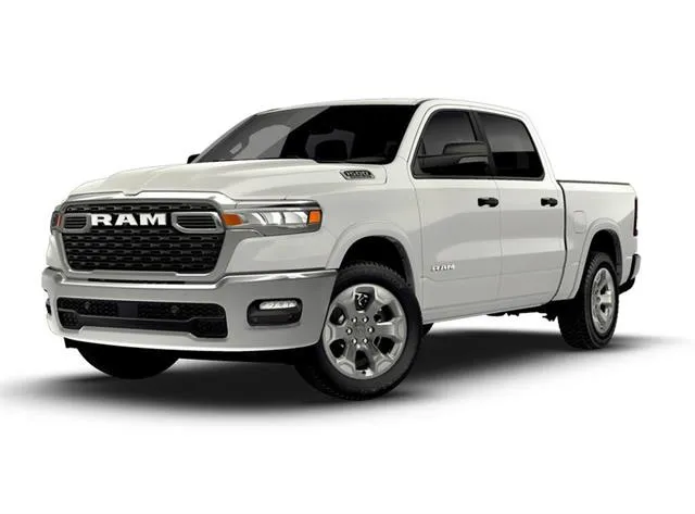 White 2026 Ram 1500 Big Horn Crew Cab 4x2 5'7' Box for sale in Indio, CA