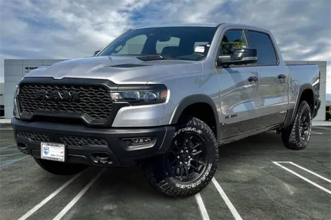Silver 2026 Ram 1500 Rebel Crew Cab 4x4 5'7' Box for sale in Indio, CA
