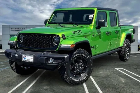 Green 2025 Jeep Gladiator Willys 4x4 for sale in Indio, CA