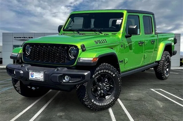 Green 2025 Jeep Gladiator Willys 4x4 for sale in Indio, CA