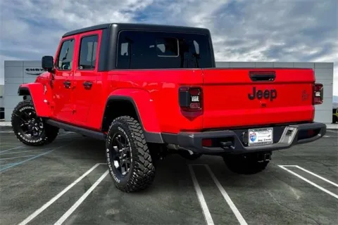 Photos of 2025 Jeep Gladiator Willys 4x4 for sale in Indio, CA at I-10 Chrysler Dodge Jeep Ram
