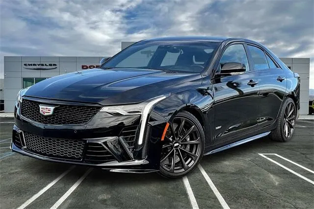 Black 2022 Cadillac CT4-V V-Series for sale in Indio, CA