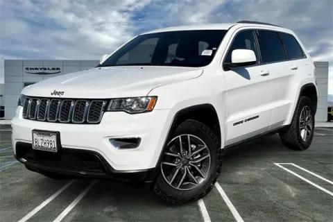 White 2019 Jeep Grand Cherokee Laredo E for sale in Indio, CA