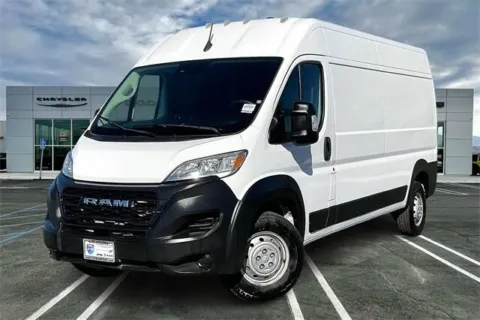 White 2023 Ram ProMaster Cargo Van High Roof for sale in Indio, CA