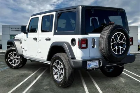 Photos of 2025 Jeep Wrangler 4-door Sport S for sale in Indio, CA at I-10 Chrysler Dodge Jeep Ram