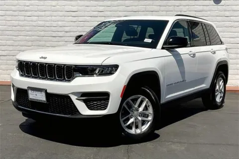 White 2025 Jeep Grand Cherokee Laredo X 4x4 for sale in Indio, CA