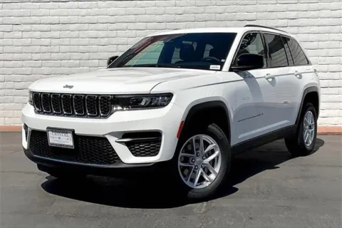 White 2025 Jeep Grand Cherokee Laredo X 4x2 for sale in Indio, CA