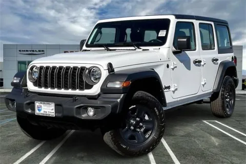 White 2026 Jeep Wrangler 4-door Sport for sale in Indio, CA