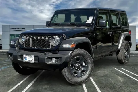 Black 2026 Jeep Wrangler 4-door Sport for sale in Indio, CA