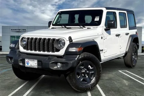 White 2026 Jeep Wrangler 4-door Sport for sale in Indio, CA