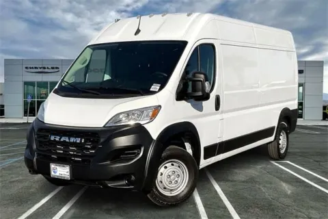 White 2023 Ram ProMaster Cargo Van High Roof for sale in Indio, CA