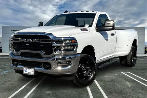 White 2026 Ram 3500 Tradesman Regular Cab 4x4 8' Box for sale in Indio, CA