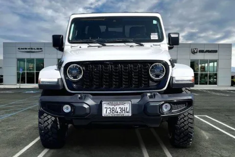 Photos of 2025 Jeep Gladiator Willys for sale in Indio, CA at I-10 Chrysler Dodge Jeep Ram