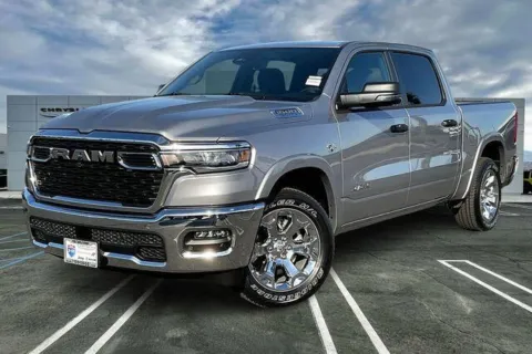 Silver 2026 Ram 1500 Big Horn Crew Cab 4x4 5'7' Box for sale in Indio, CA