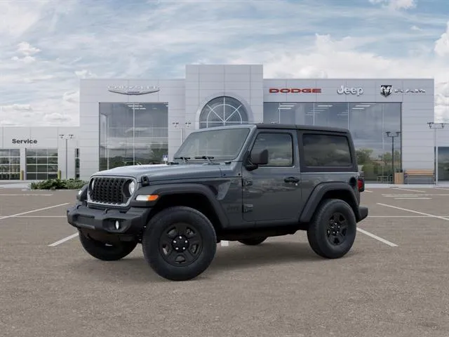 Gray 2025 Jeep Wrangler 2-door Sport for sale in Indio, CA