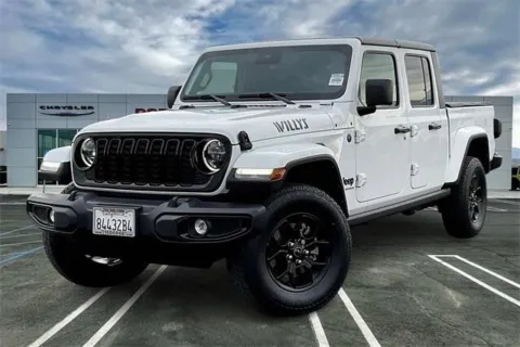 White 2024 Jeep Gladiator Willys for sale in Indio, CA