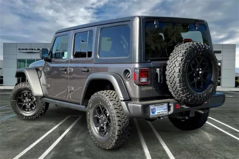 Photos of 2026 Jeep Wrangler 4-door Willys for sale in Indio, CA at I-10 Chrysler Dodge Jeep Ram