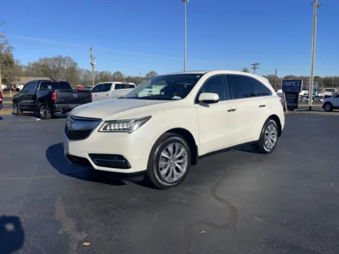 White 2016 Acura MDX w/Tech for sale in Boiling Springs, SC